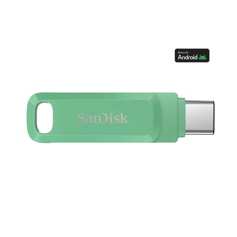 USB kjuč 512GB SanDisk Ultra Dual Drive Go, USB-C/A 3.2, zelen