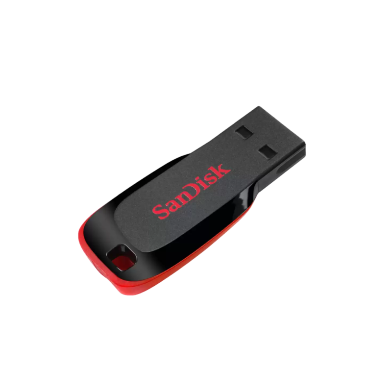 USB ključek 32GB SANDISK CRUZER BLADE, črno-rdeč (SDCZ50-032G-B35)