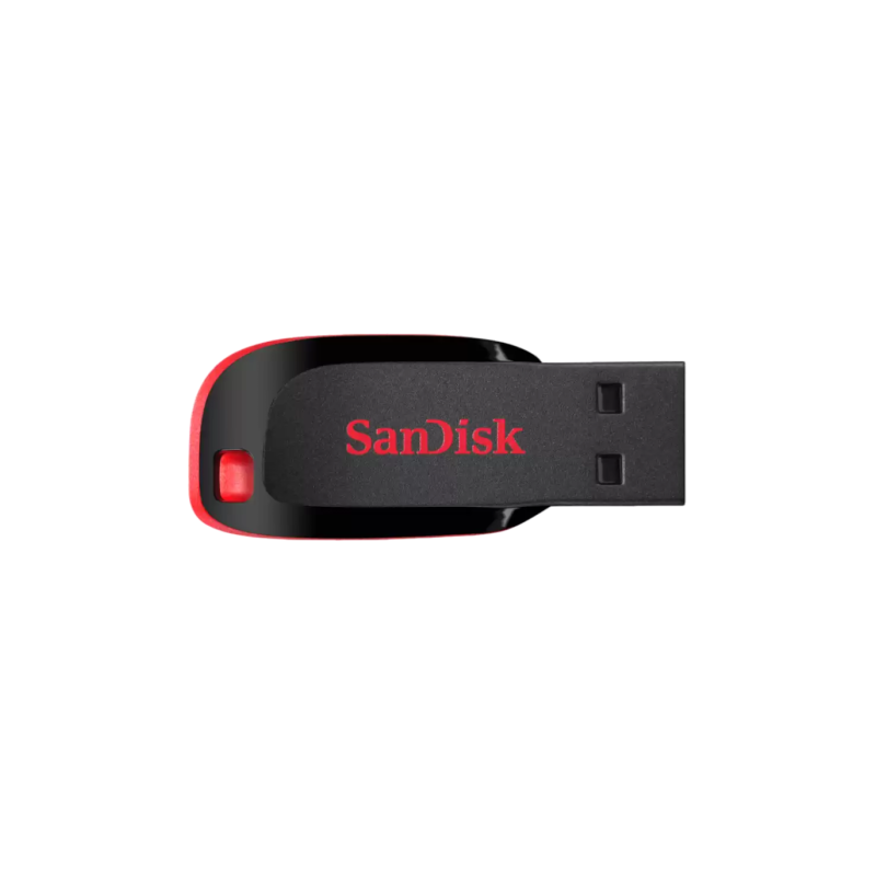 USB ključek 32GB SANDISK CRUZER BLADE, črno-rdeč (SDCZ50-032G-B35)