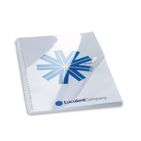 Foljia za špiralno vezavo prozorna GBC A3 0,18 mm, 100 kos