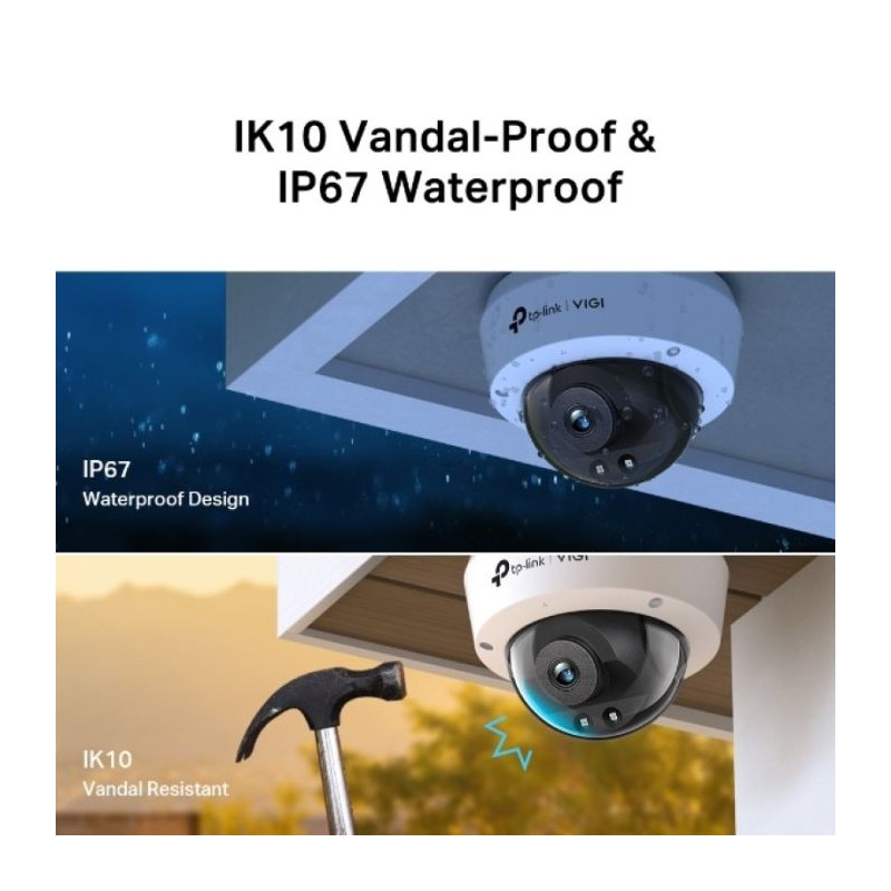 IP kamera TP-LINK VIGI 2MP IR Dome, VIGI C220I(4mm)