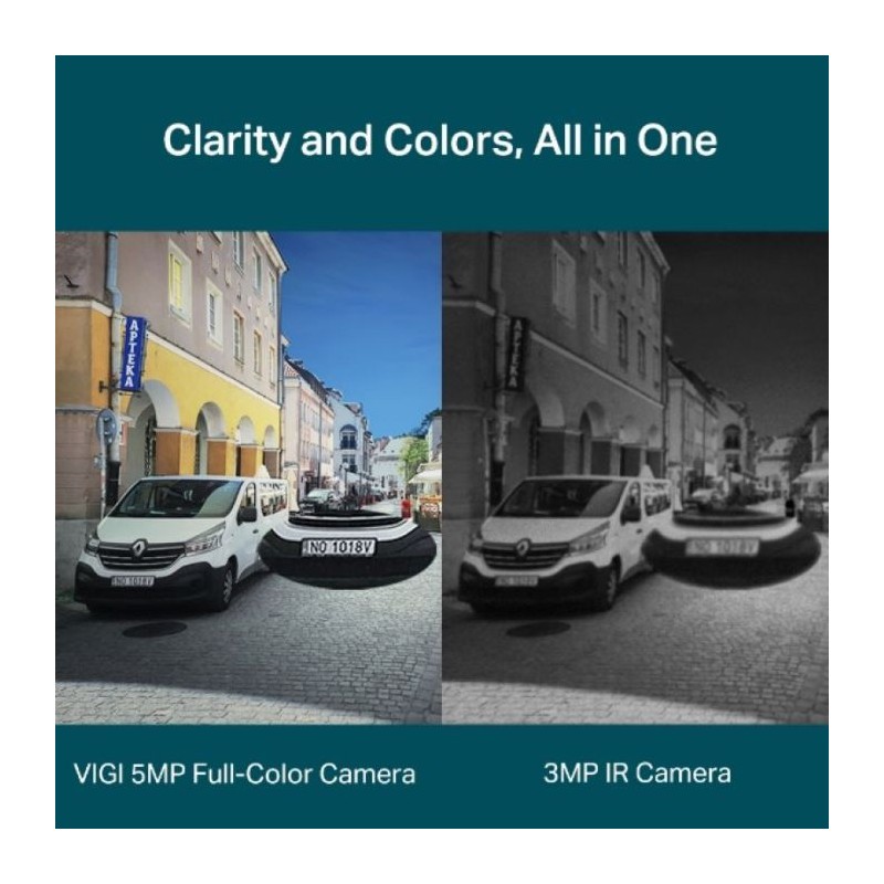 IP kamera TP-LINK VIGI 5MP Full-Color Bullet mrežna kamera C350 4mm