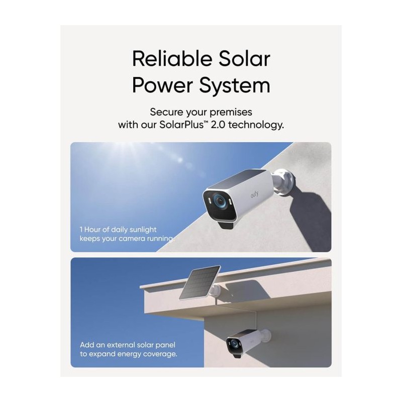 IP kamera Anker Eufy Security eufyCam S3 Pro, dodatna kamera, T81623W1