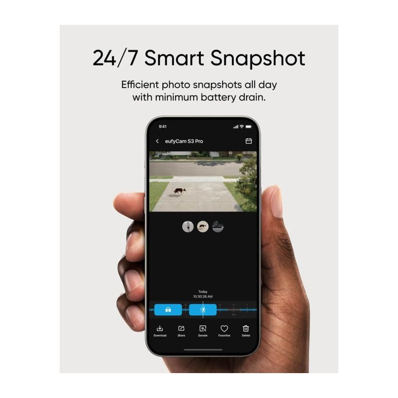IP kamera Anker Eufy Security eufyCam S3 Pro, dodatna kamera, T81623W1