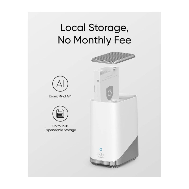 IP kamera Anker Eufy Security eufyCam S3 Pro, komplet 4 kamere + baza, T88943W1