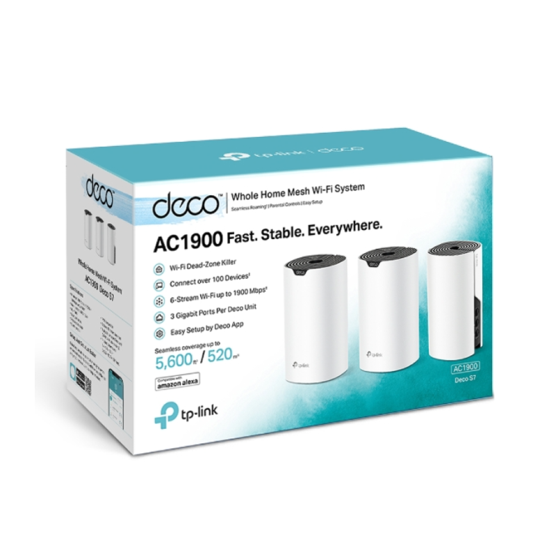 Usmerjevalnik (router) TP-LINK Deco S7 (3-pack) AC1900