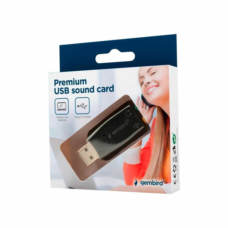 Zvočna USB kartica Gembird, USB 2.0, CMedia CM108B