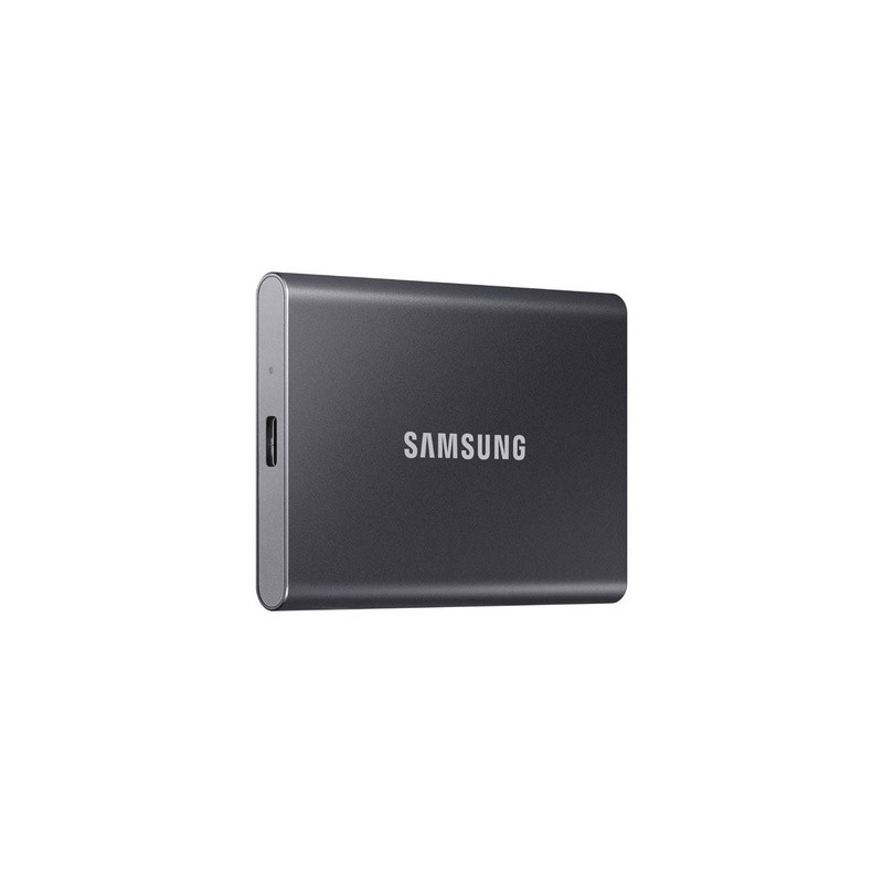 Zunanji SSD disk 2TB Samsung T7, USB-C 3.2, siv