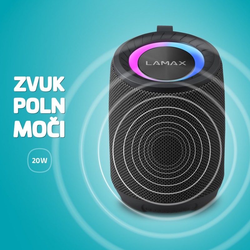 Zvočnik LAMAX Waver1, črn