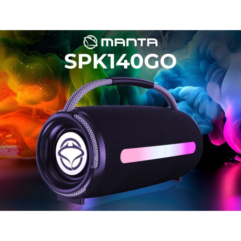 Prenosni zvočnik Manta SPK140GO, črn