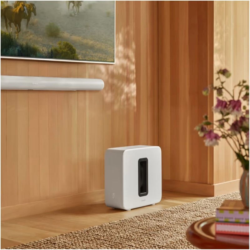 Nizkotonec SONOS Sub 4, bela