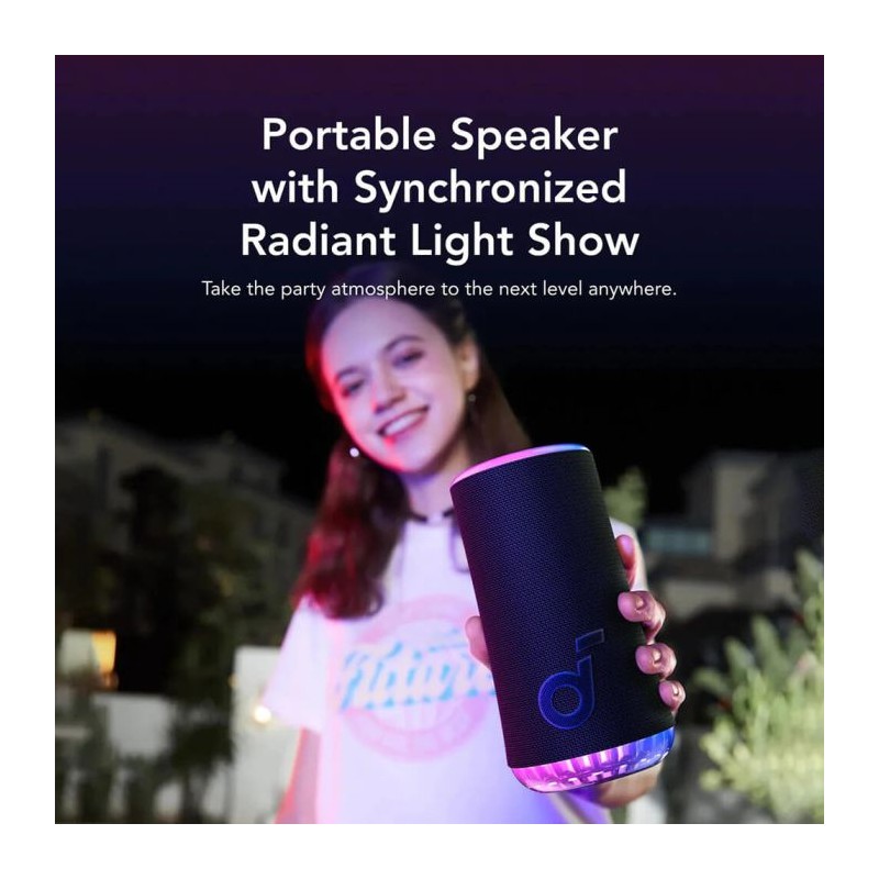 Prenosni zvočnik Anker Soundcore Glow, moder