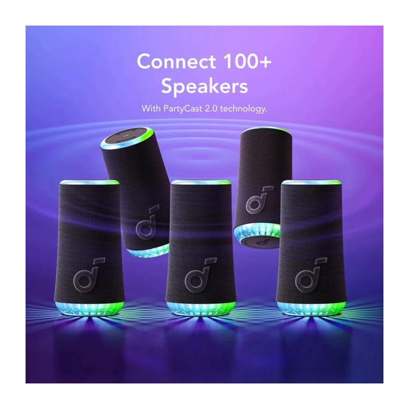 Prenosni zvočnik Anker Soundcore Glow, moder