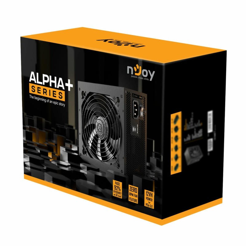Napajalnik nJoy Alpha+, 850W, 80 Plus Gold