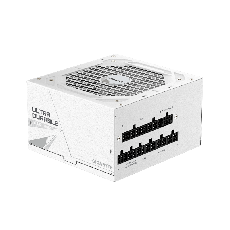 Napajalnik Gigabyte UD1000GM PG5 V2 ICE, 1000W, 80 Plus Gold, modularni, bel