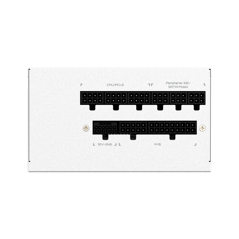 Napajalnik Gigabyte UD1000GM PG5 V2 ICE, 1000W, 80 Plus Gold, modularni, bel