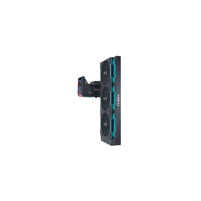Vodno hlajenje Lian Li HydroShift II OLED Curved 360 TL FLEX, črno