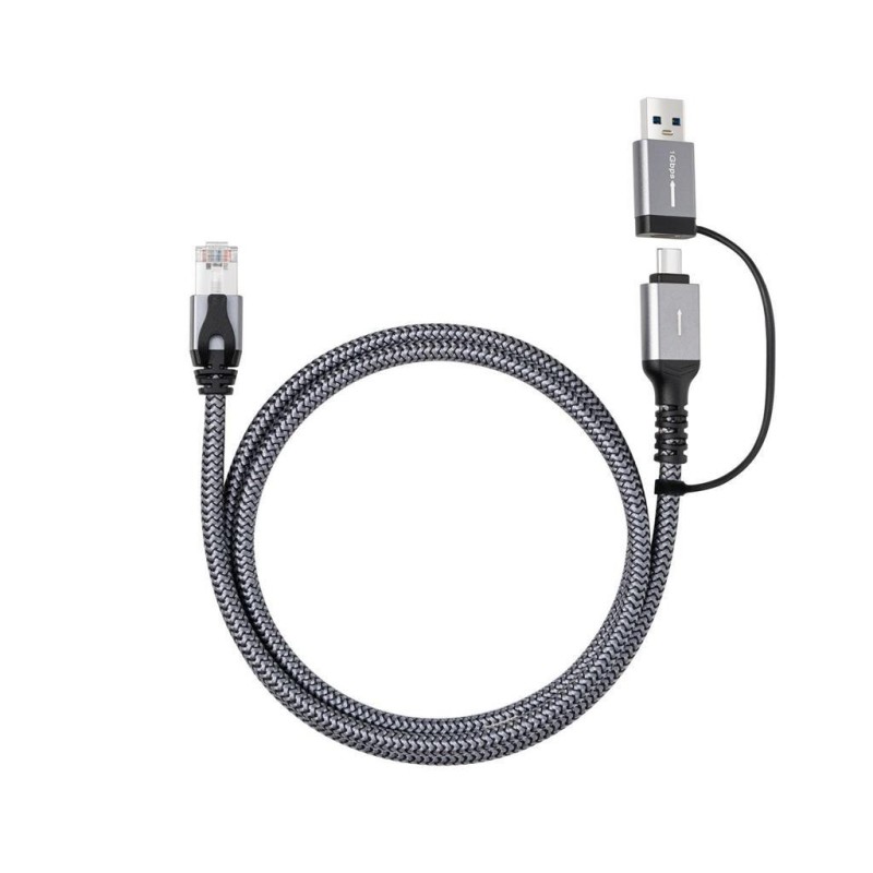 Kabel MicroConnect RJ45 - USB-A/C, 3m