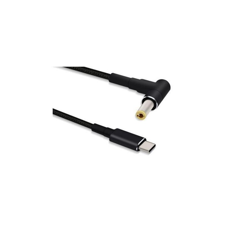 Kabel MicroConnect USB-C - DC 5,5*2,5mm 15V 5A, 1,2m