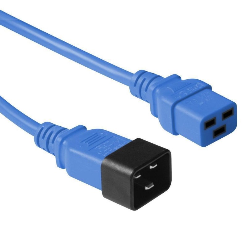 Kabel MicroConnect C20 - C19, 1,8m, moder
