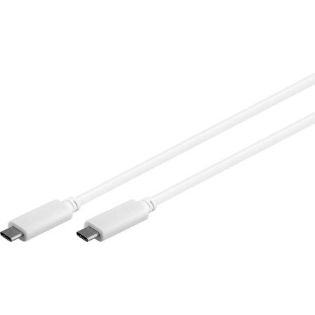 Kabel MicroConnect USB-C, bel, 2m