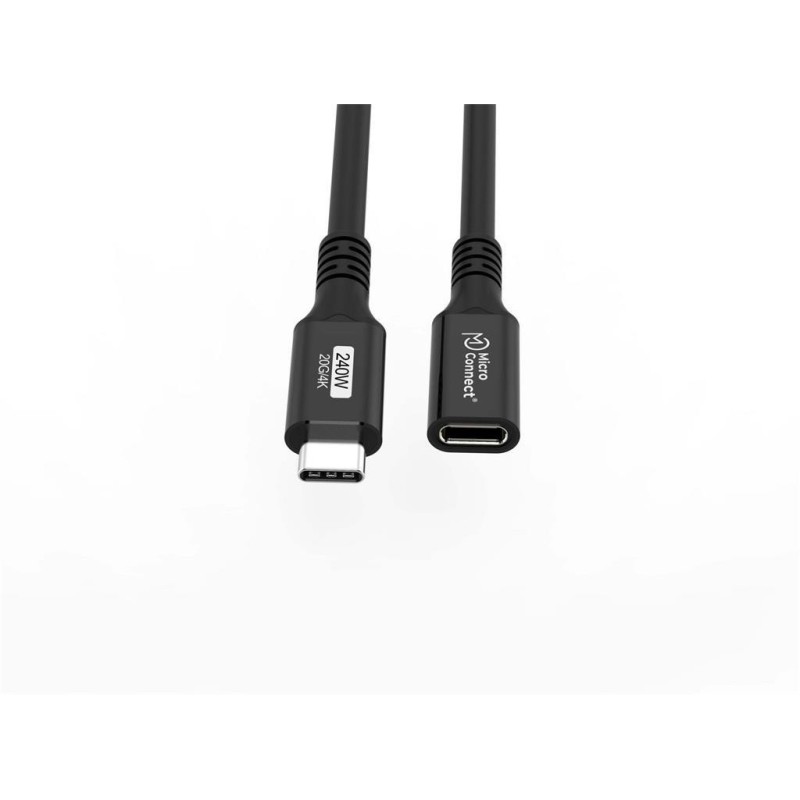 Podaljševalni kabel MicroConnect Premium USB-C 3.2, 0,5m