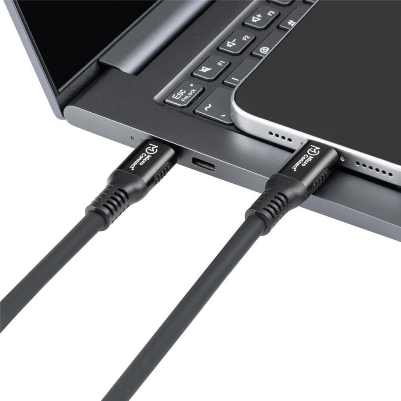 Kabel MicroConnect Premium USB C-C, magnetni, 0,15m