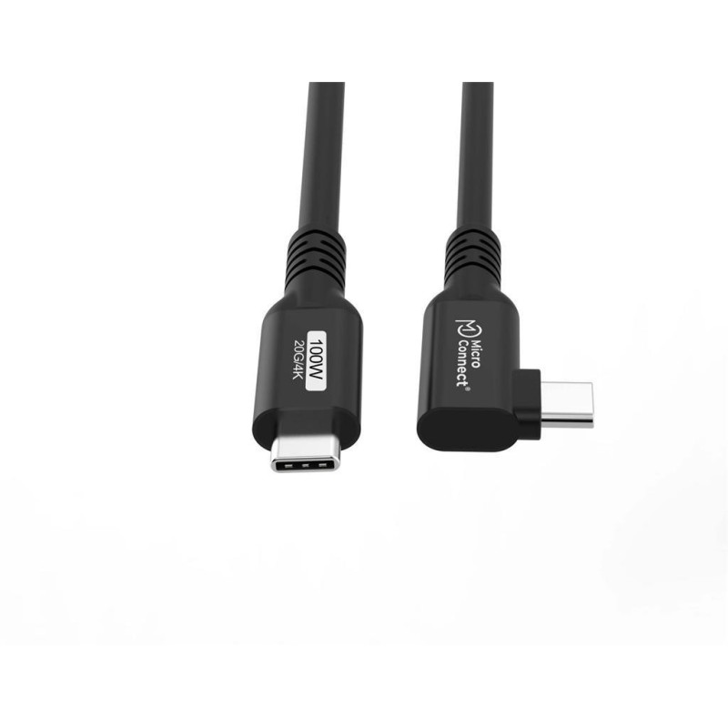 Kabel MicroConnect Premium USB C-C 3.2, kotni, 2m