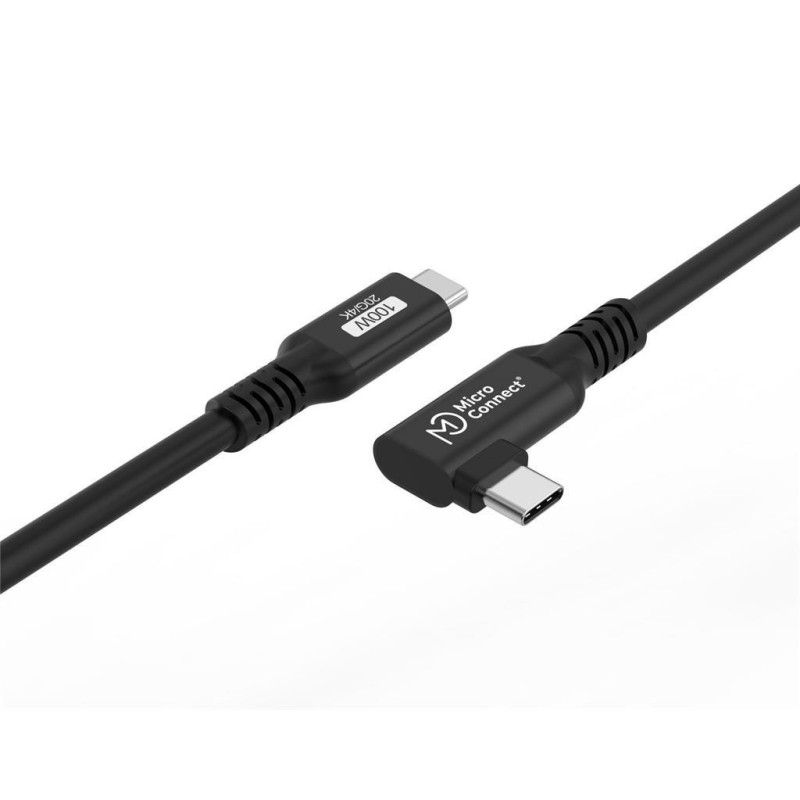 Kabel MicroConnect Premium USB C-C 3.2, kotni, 0,15m