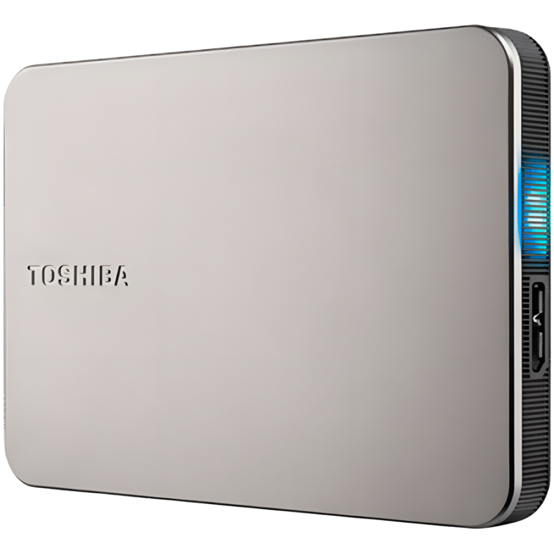 Zunanji disk 1TB 2.5 USB 3.2 Toshiba Canvio Flex, srebrn