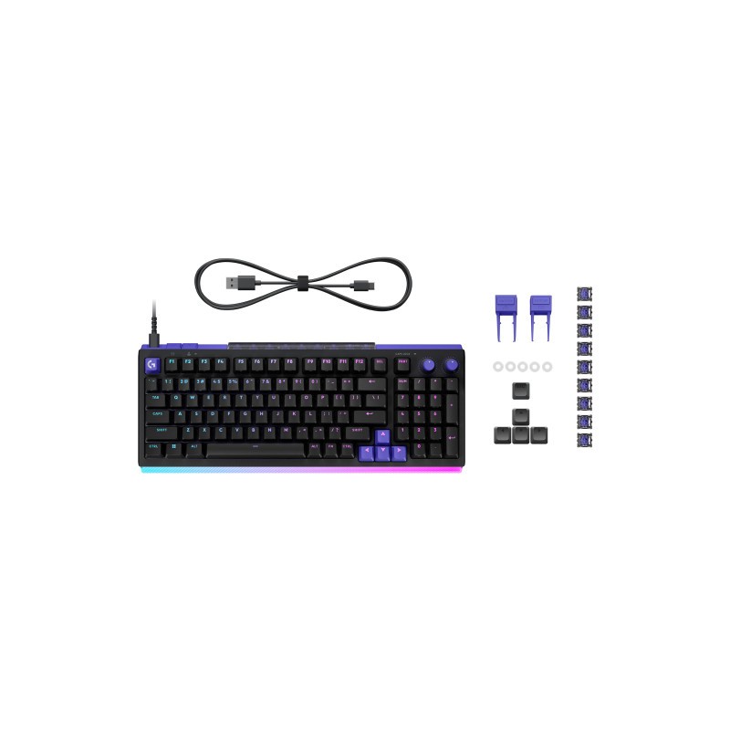 Tipkovnica Logitech G512 X 98, Tactile, SLO g., črna