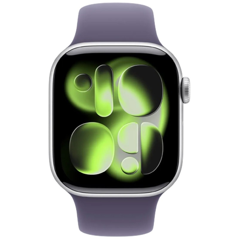Pametna ura Apple Watch Series 11, 42mm, srebrn (vijoličen pašček M/L)