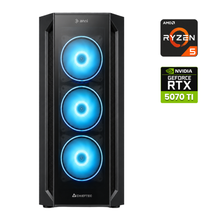 Računalnik ANNI Gamer Extreme R7 9600X / RTX 5070 Ti / 32 GB / 2 TB