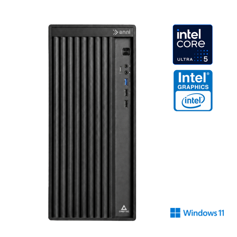 Računalnik ANNI Home Advanced Ultra 5 225 / Intel Graphics / 16 GB / 1 TB / W11H