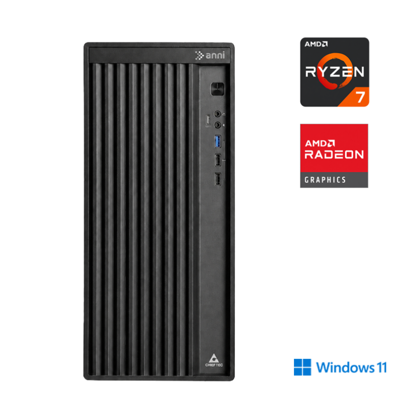 Računalnik ANNI Home Advanced R7 5700G / AMD Radeon / 16 GB / 1 TB / W11H