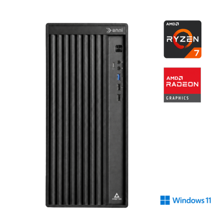 Računalnik ANNI Home Advanced R7 8700G / AMD Radeon / 16 GB / 1 TB / W11H