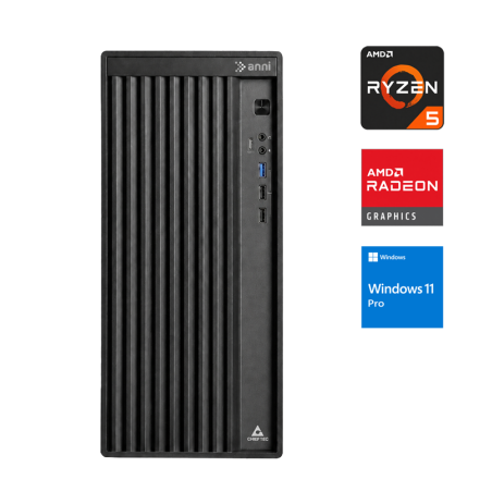 Računalnik ANNI Office Optimal R5 8600G / AMD Radeon / 16 GB / 1 TB / W11P