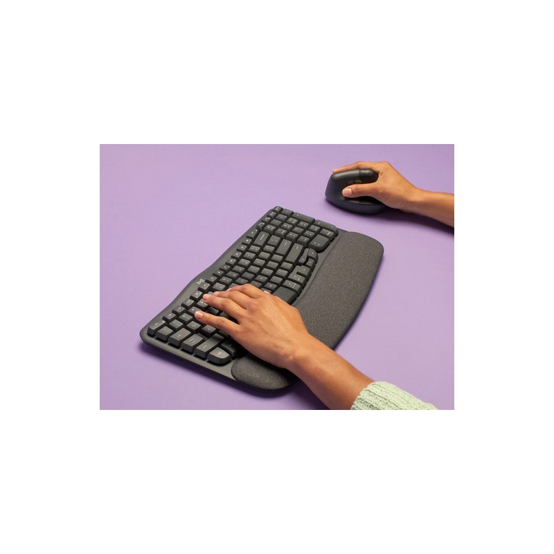 Tipkovnica in miška Logitech Wave Keys and Lift COMBO, odprta embalaža