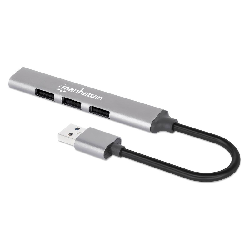 USB Hub Manhattan, 4-portni, USB 3.0 Type-C/A