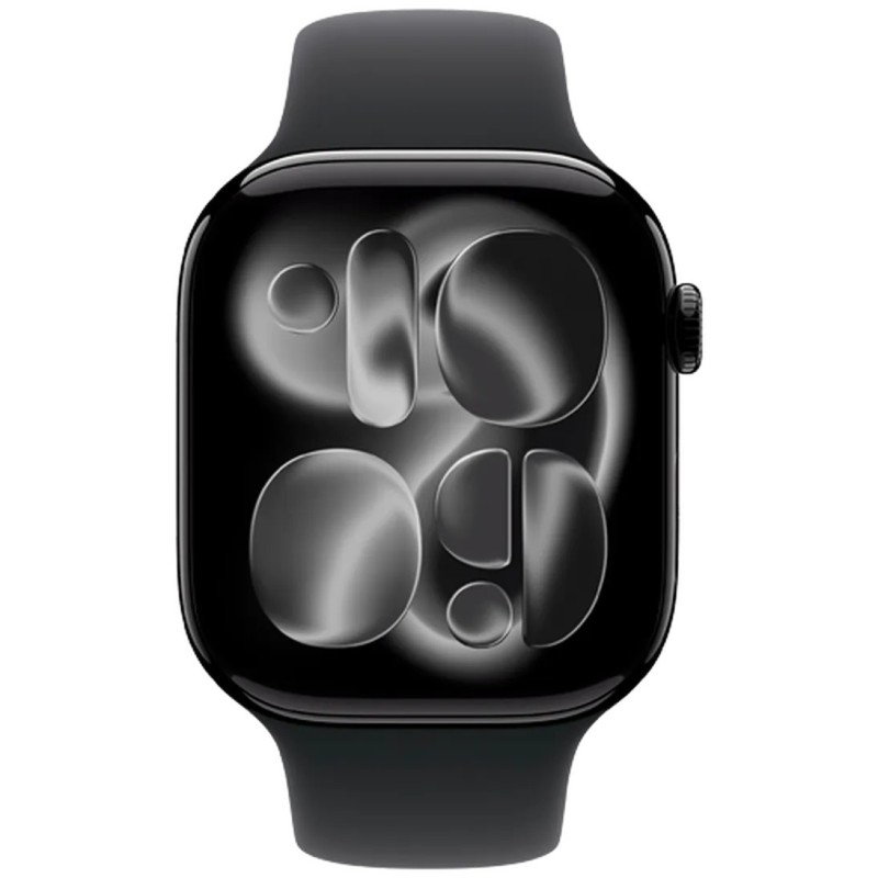 Pametna ura Apple Watch Series 11, 46mm, črna (črn pašček S/M)
