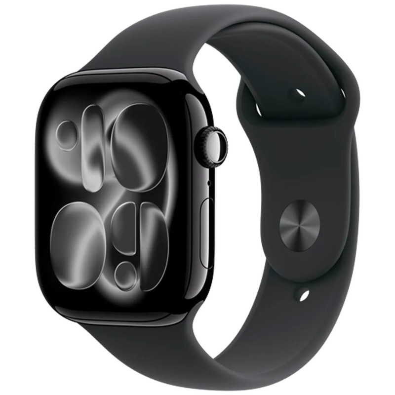 Pametna ura Apple Watch Series 11, 46mm, črna (črn pašček S/M)