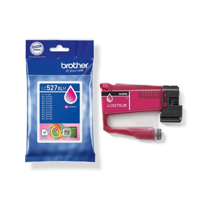 Črnilo Brother LC527XLM, magenta