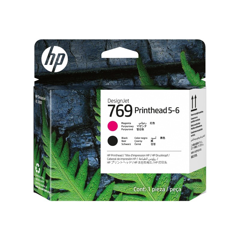 Tiskalna glava HP 769, magenta/črna (5-6)