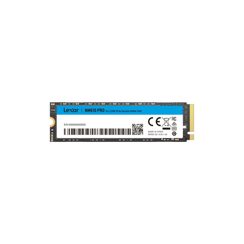 SSD disk 1TB M.2 NVMe, Lexar NM610 Pro (LNM610P001T-RNNNG)