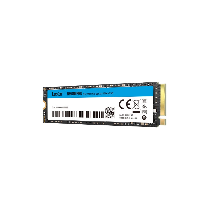 SSD disk 1TB M.2 NVMe, Lexar NM610 Pro (LNM610P001T-RNNNG)