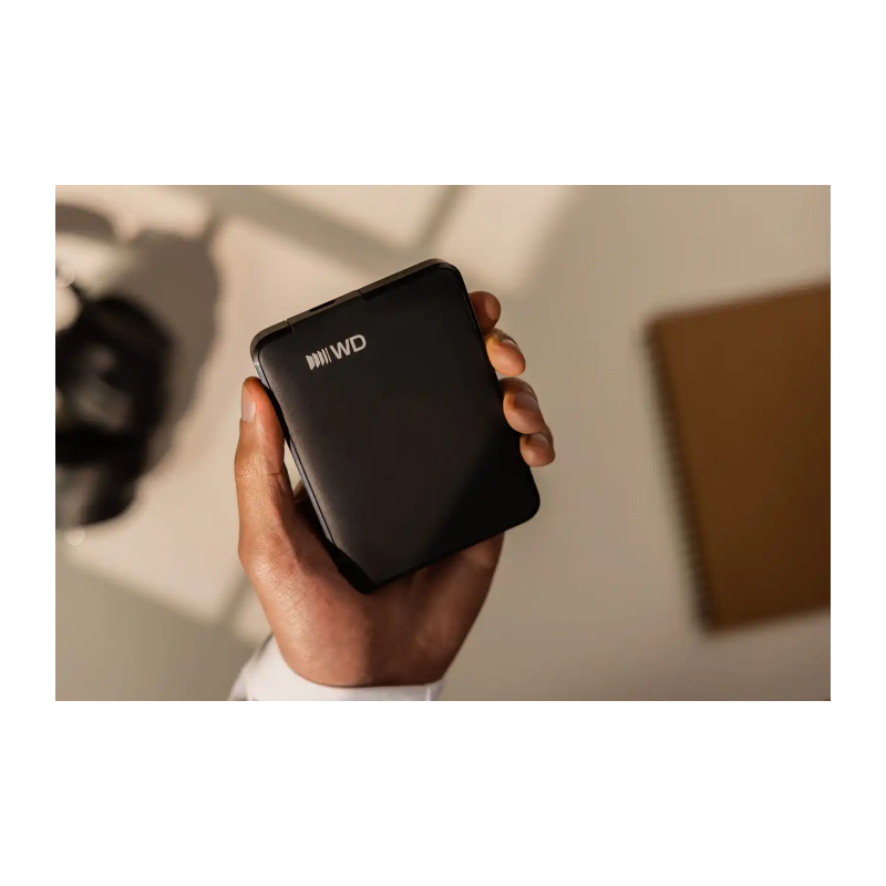 Zunanji disk 2TB WD Elements, USB-C, črn