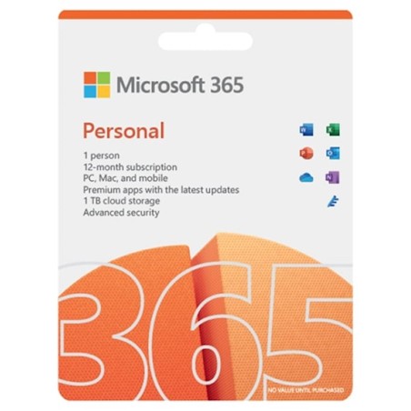 Microsoft 365 Personal, letna naročnina, slovenski jezik