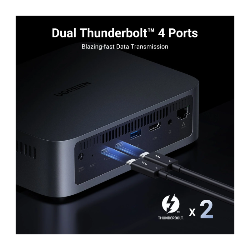 NAS strežnik Ugreen NASync DXP480T Plus
