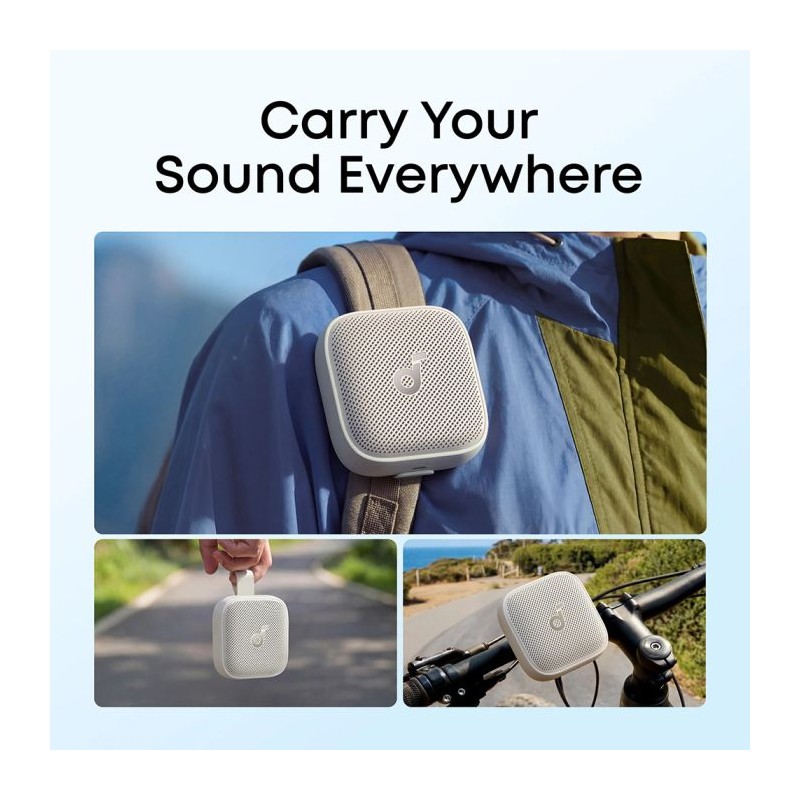 Prenosni zvočnik Anker Soundcore Boom Go 3i, bež