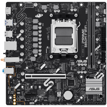 Matična plošča ASUS PRIME B850M-F WIFI, AM5, mATX, DDR5